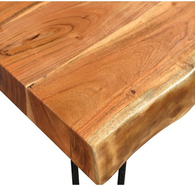 Live Edge Solid Wood Side Table